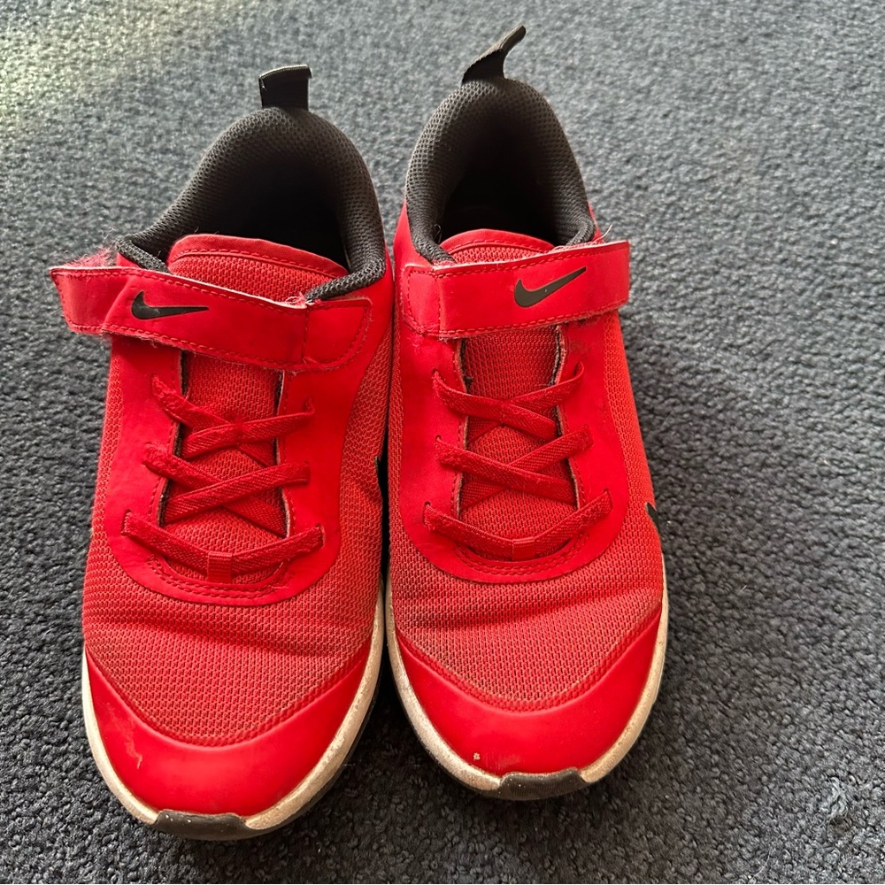 Nike Kids Bright Red Sneakers